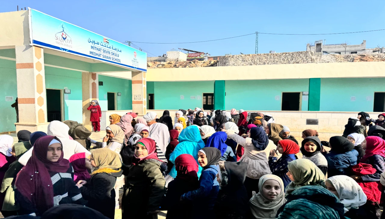 TDV'nin Suriye'deki okullarında 9 bine yakın öğrenci eğitim görüyor