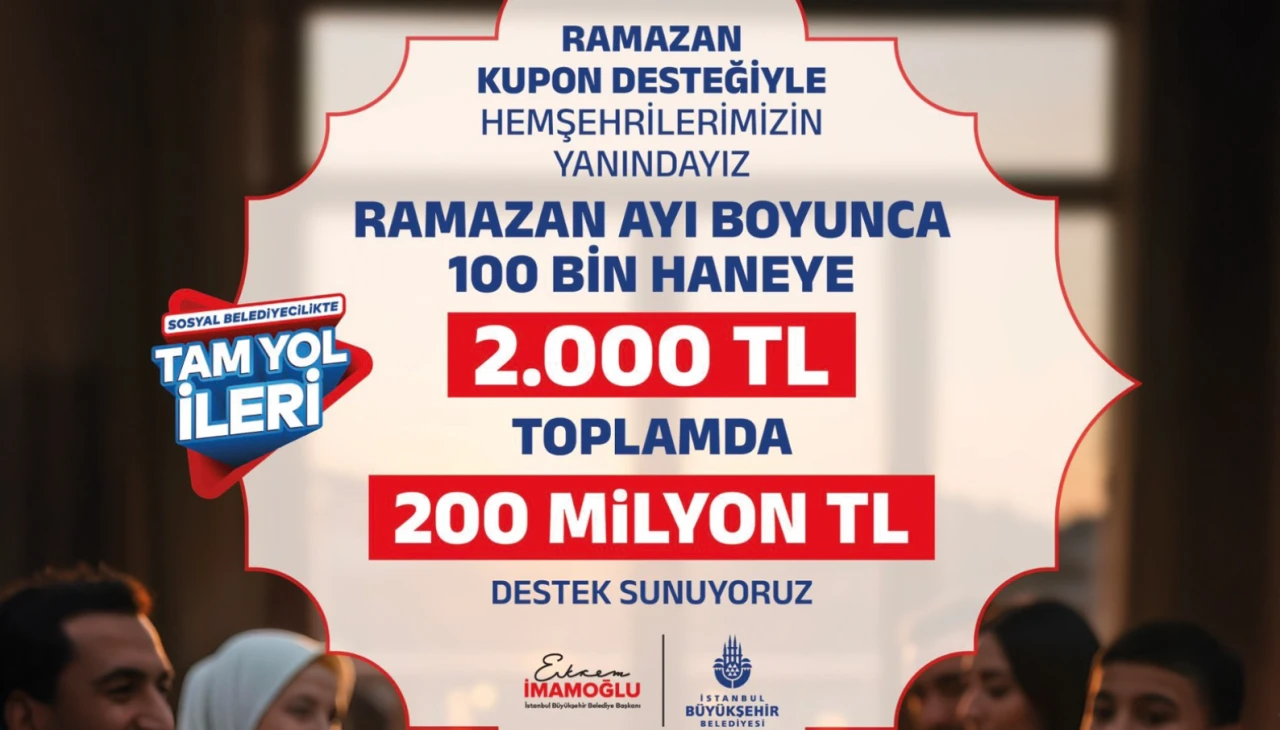 İBB'den Ramazan Ayına özel destek ve etkinlikler