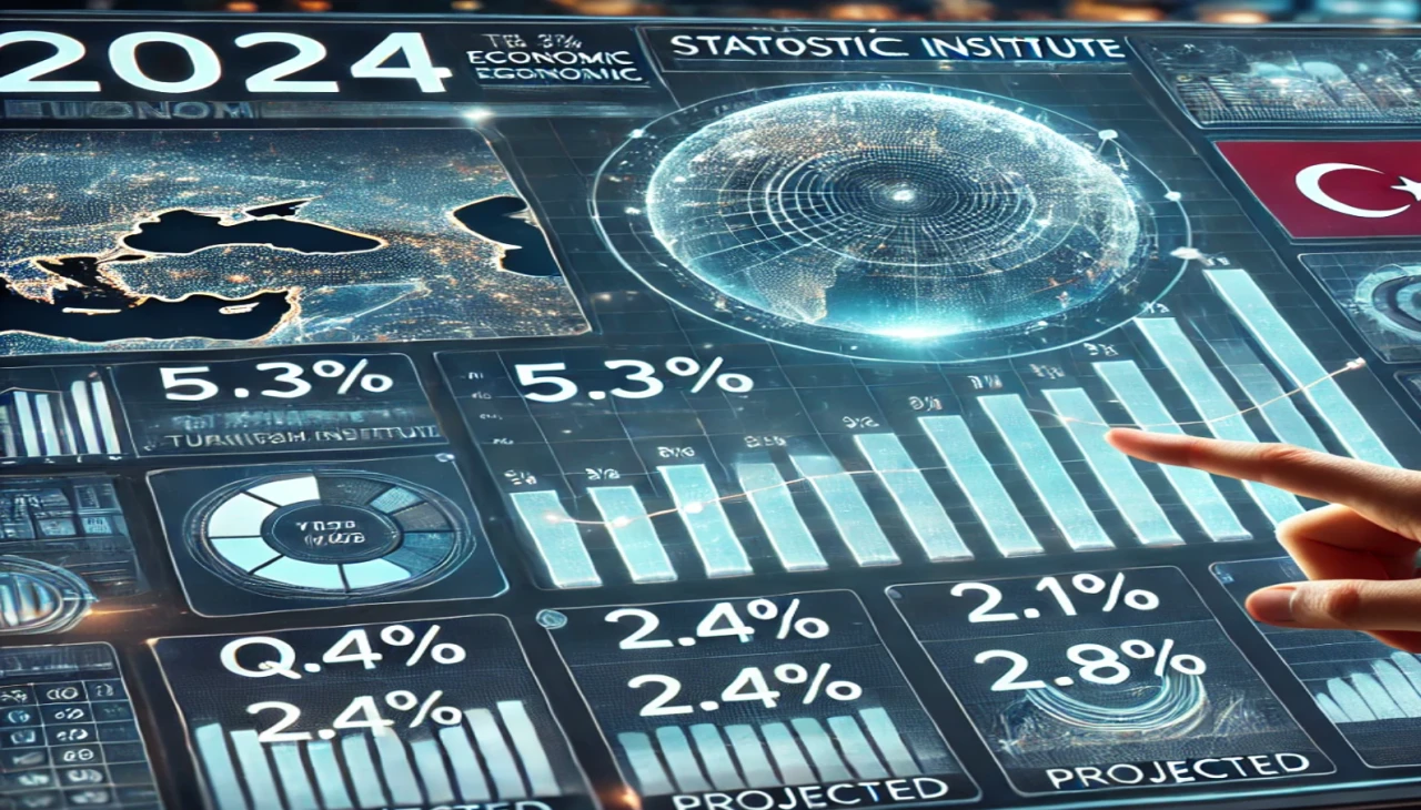 Türkiye ekonomisinin 2024 yılı büyüme verileri yarın açıklanacak