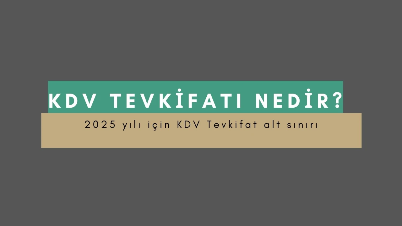 Tevkifat nedir ? Ya da kdv tevkifatı nedir ?