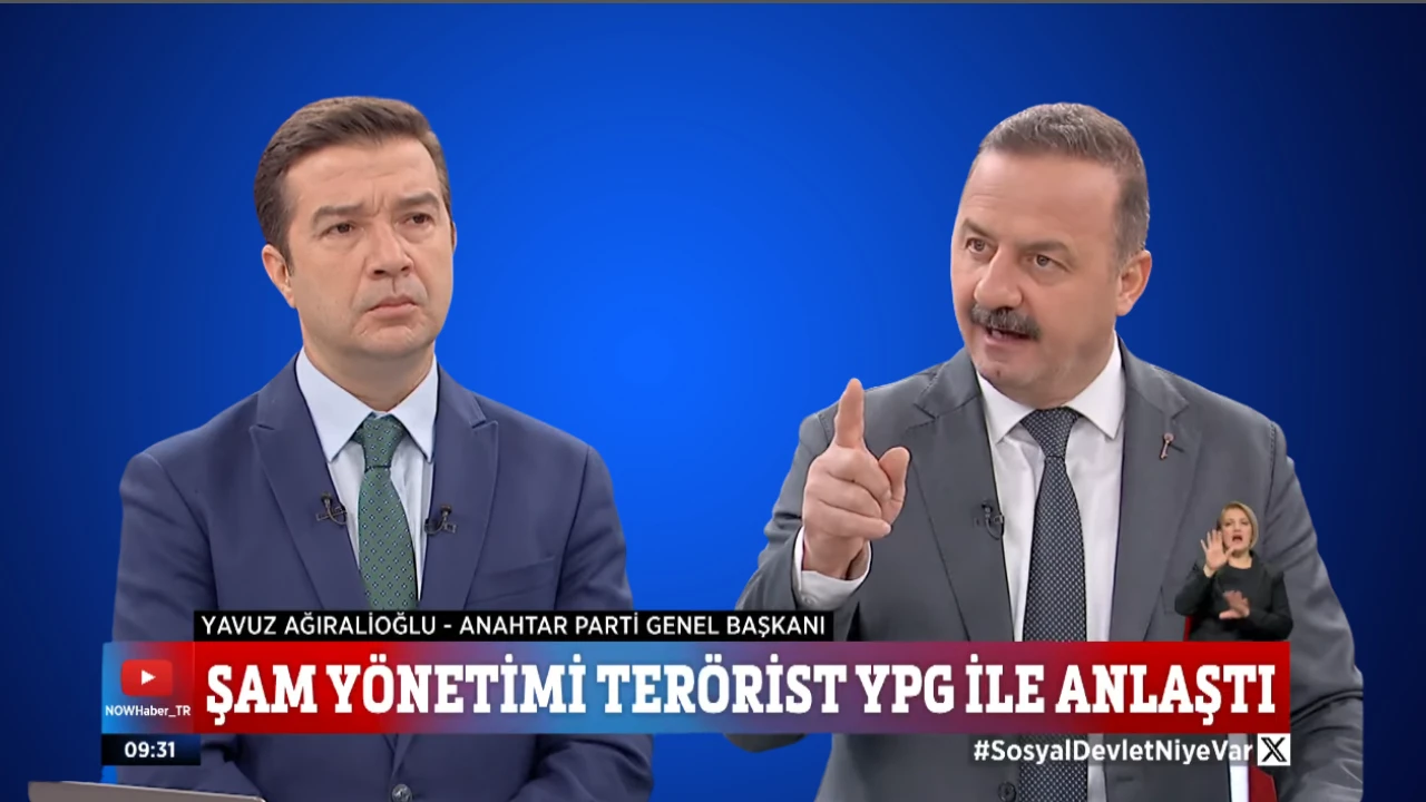 Anahtar Parti  Genel Başkanı Yavuz Ağıralioğlu: "Suriye'deki anlaşma Türkiye için tehlike arz edebilir"