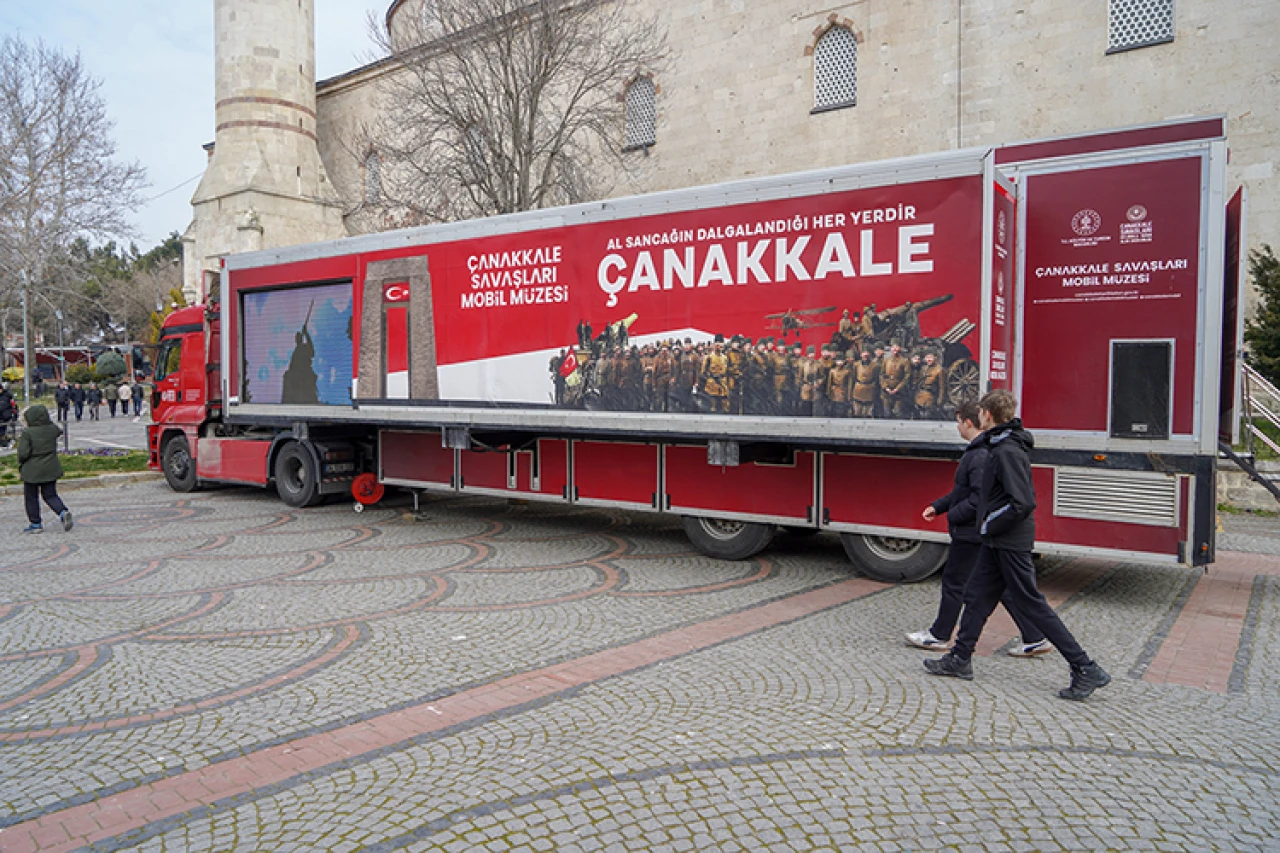 Çanakkale Savaşları Mobil Müzesi'nin Balkanlar turuna çıkıyor