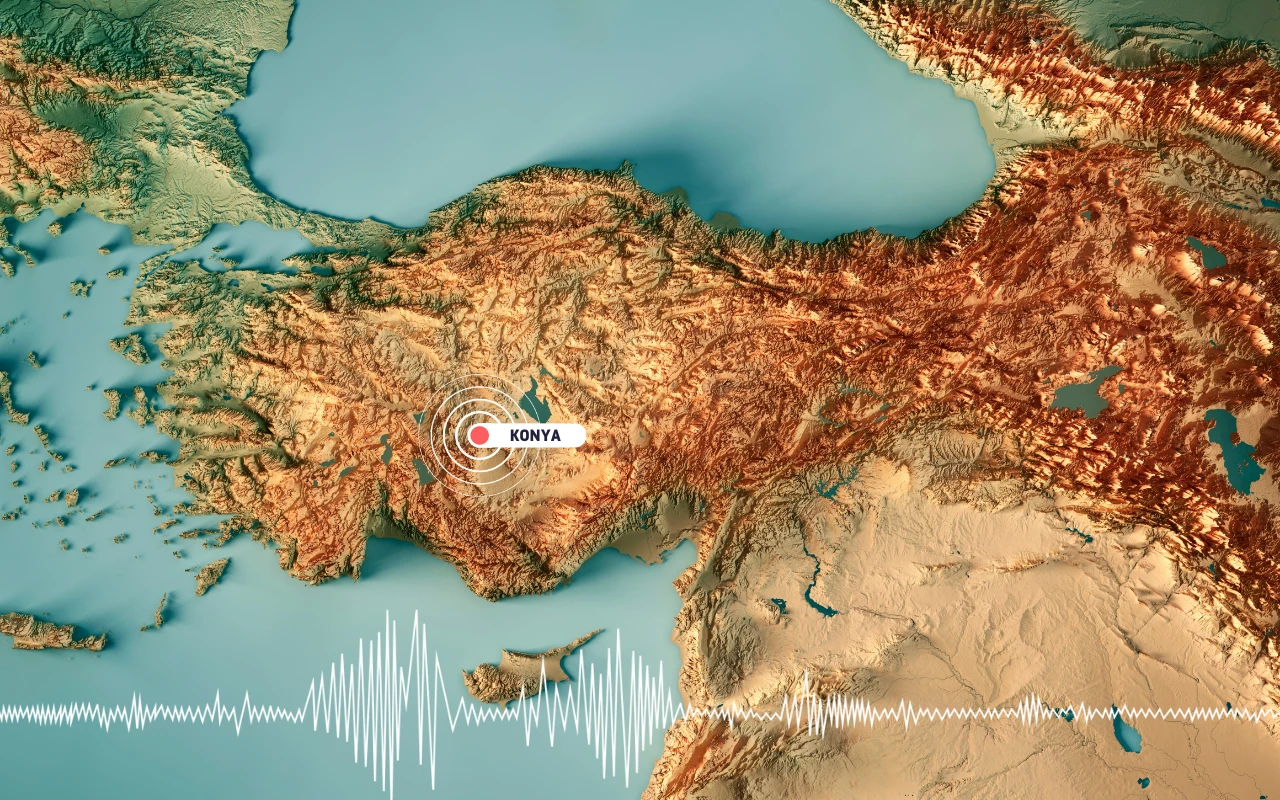 Konya'da 4,2 büyüklüğünde deprem meydana geldi