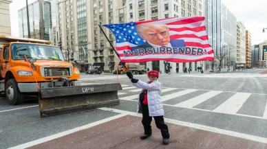 Trump destekçileri  Washington'da kutlama yürüyüşü düzenledi