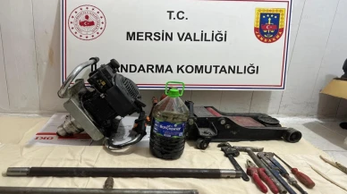 Mersin'de kaçak kazı operasyonu