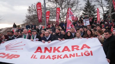 CHP Ankara İl Başkanlığı'ndan Trump'ın Gazze planına protesto