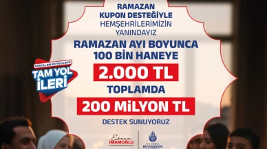 İBB'den Ramazan Ayına özel destek ve etkinlikler