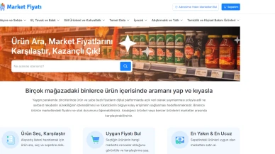 Tübitak tarafından geliştirilen Marketfiyati.org.tr yayında