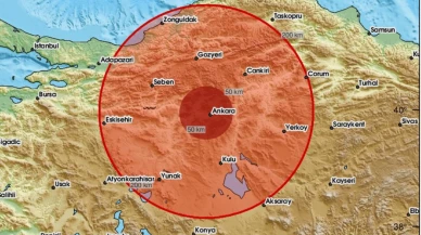 Ankara’da deprem