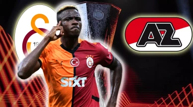 Galatasaray, AZ Alkmaar karşısında zorlu rövanşa çıkıyor