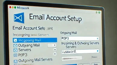 Outlook'ta POP3 E-Posta kurulumu nasıl yapılır ?