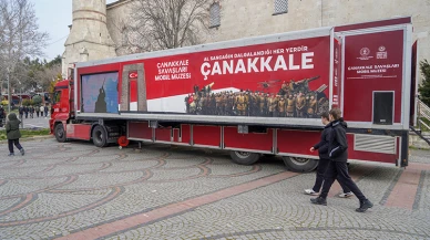 Çanakkale Savaşları Mobil Müzesi'nin Balkanlar turuna çıkıyor